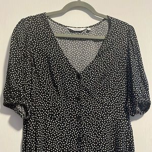 & Other Stories flower print maxi dress. Beautiful detail at shoulders.